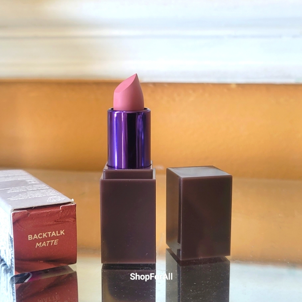 NIB Urban Decay Vice High Impact Vegan Matte Lipstick, BackTalk